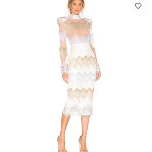 Chrysler Midi Dress in Moet
Zhivago